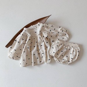 Petit Ribbon Dot Bloomers Suit Set Baby Newborn Kids 2