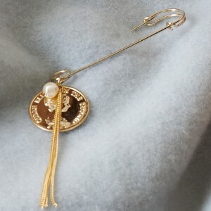 Brooch Jewelry Stole Brooch Made in Japan