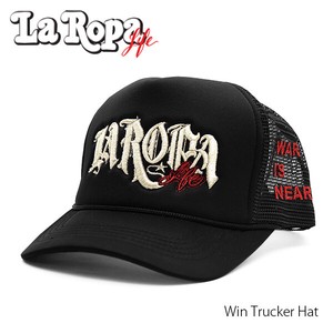 ラロパ【LA ROPA】Win Trucker Hat メッシュキャップ キャップ 帽子 リップ ロゴ スナップバック