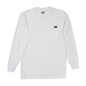 DICKIES Tシャツ HEAVYWEIGHT LONG SLEEVE POCKET TEE RELAXED WL450 メンズ WHITE WH ディッキーズ
