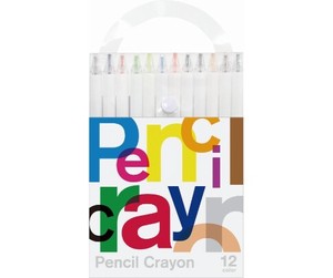 AOZORA Pencil Crayon 12 color set