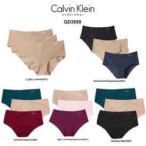 Calvin Klein(カルバンクライン)ビキニ ショーツ 3枚セット レディース インナー 下着 QD3559