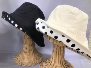 686 Lining Dot Broad-brimmed Hat 3 Colors