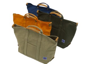 Cotton Saburo Canvas Shoulder Tote Inner Bag Set Size S
