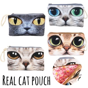 Real Face Cat Cat Pouch Interesting Limited Stock 2022