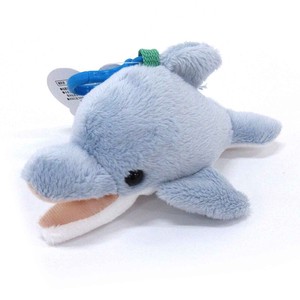 Animal/Fish Plushie/Doll Key Chain Blue Mascot Dolphins