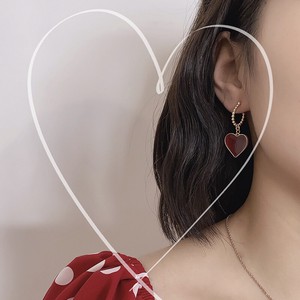 2022 Heart Earring Pierced Earring Accessory