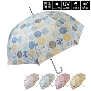 2022 S/S All Weather Umbrella Scandinavia Dot One push Umbrellas UV Cut Sunshade