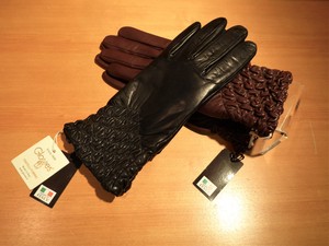 婦人 ラム革手袋　イタリア製