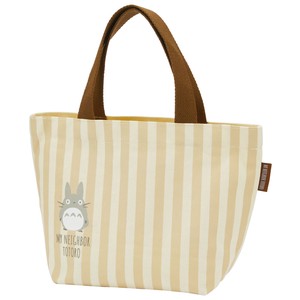 Totoro Silhouette Canvas Lunch Bag