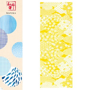 日式手巾 黄色 日本制造