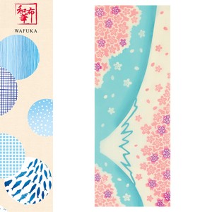 ■Made_in_JAPAN特集■【日本製】　春模様　手ぬぐい　満開の桜と富士
