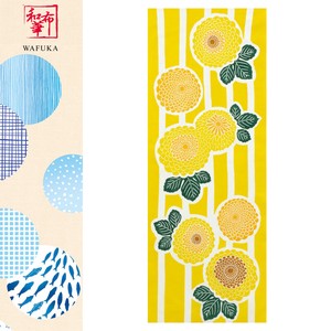 Tenugui Towel Chrysanthemum M Made in Japan