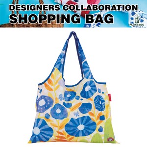 【中村 メグミ DESIGN】　2way Shopping Bag　Blue flower