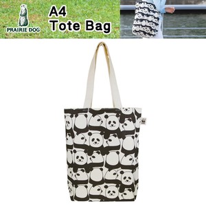 Horiuchi Eiko SIGN A4 Tote Bag ,Polyester Bag Connection Panda Bear