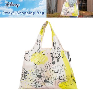Disney　2way Shopping Bag　ペイント／ミニー