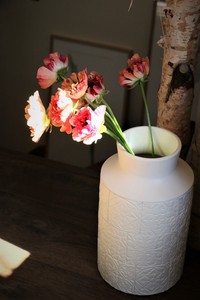 【予約商品】タイル柄フラワーベース/花器/花瓶「2022新作」