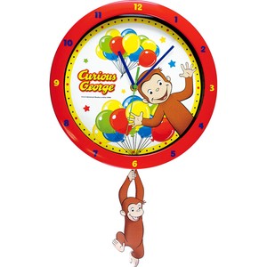 Curious George Swing Clock Balloon