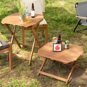 テーブル フォールディングテーブル 折りたたみ 木製 天然木 ローテーブル キャンプ アウトドア