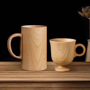 創造的な木製マグカップコーヒーカップ YMA249