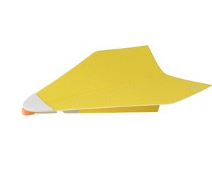 AOZORA Wings Plane Toy Wing Plain Alpha Yellow
