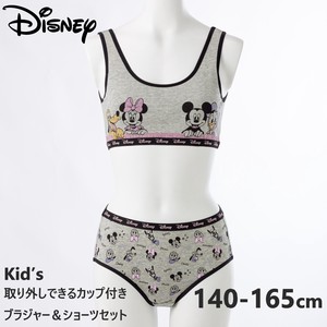 Kids' Underwear Wireless DISNEY Mickey Minnie Cotton Desney Kids Baby Girl
