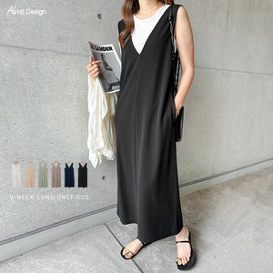 Casual Dress Nashiji V-Neck Sleeveless