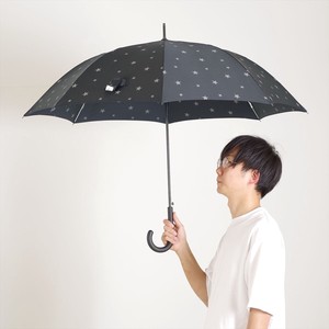 【ユニセックス】【雨傘】長傘　ピーチドロップシャドースター耐風ジャンプ65