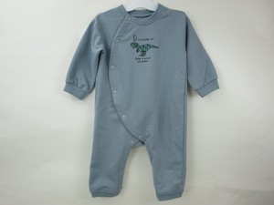 Baby Dress/Romper Mini Brushed Dinosaur Coverall Printed Spring