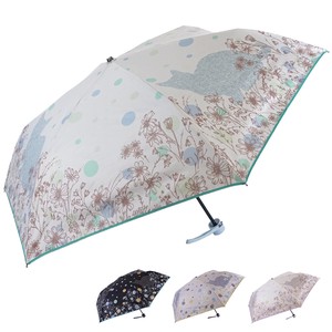 2022 S/S All Weather Umbrella Flower Garden cat Folding UV Cut Sunshade Umbrella Rain