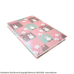 【ウサギ】【トラベル】【和雑貨】【ミッフィー】御朱印帳 桜吹雪 ST-TMF0036