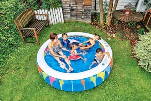 Inflatable Pool Rainbow 190 x 47cm