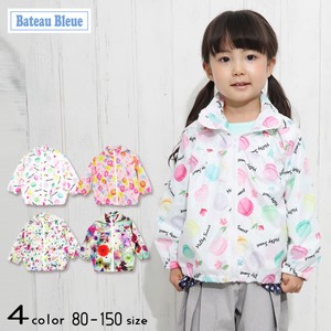 Kids' Zipper Hoodie Patterned All Over