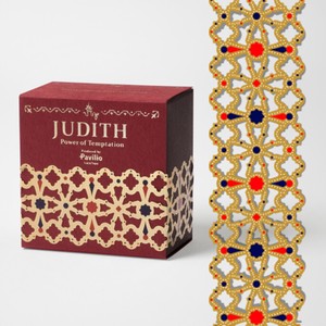 人気アイテム　ゴールドレーステープ『Judith_01』30mm　日本製　中抜き　美術館コラボ　手帳　デコ