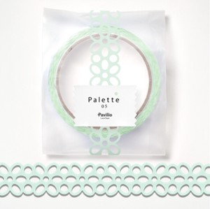 DECOLE Washi Tape Palette M Green Made in Japan