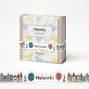 レーステープ『Travel Helsinki』10mm　日本製　手帳　デコレーション
