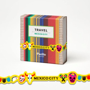レーステープ『Travel Mexico City』10mm　日本製　手帳　デコレーション