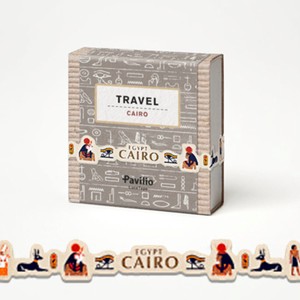 レーステープ『Travel Cairo』10mm　日本製　手帳　デコレーション