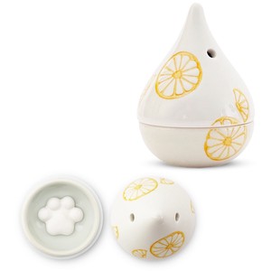 HASAMI Ware Made in Japan Aroma Diffuser 5 5 8 cm Cat Paw type Aroma Stone 5 Pcs Lemon