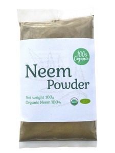 100%オーガニック　ニームパウダー　無農薬栽培　サロン専売品　アーユルヴェーダ　ミラクルニーム