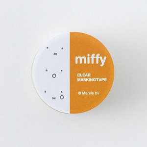 【miffy】クリアマスキングテープ（face）「2022新作」
