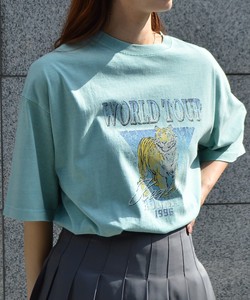 ピグメントShocking World TourプリントTシャツ