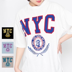 【セール商品】フロッキープリントNYC Tシャツ