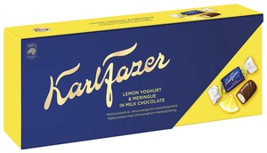 季節限定商品入庫【北欧】[Fazer]カールファッツエル　レモンメレンゲチョコレートボックス