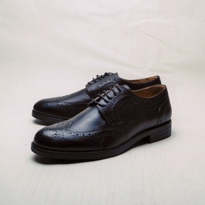 SCARPE CUCINATA : type Push Leather Wing tip Shoes Shoes ITALY Men's Shoe