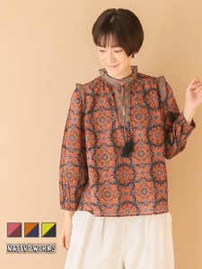 Cotton Dobby Batik Print Blouse 3 Color 22 70 8