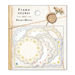 Stickers Frame Stickers Lace