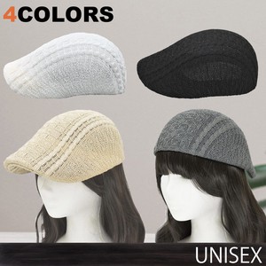 Hats & Cap Ladies Cable Flat cap Unisex Men's S/S