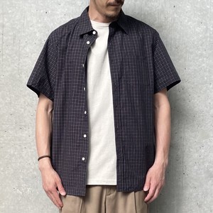 Mini Checkered Blow Short Sleeve Shirt