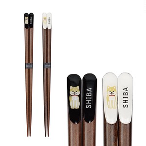 Chopsticks black Dog 23.0cm Made in Japan